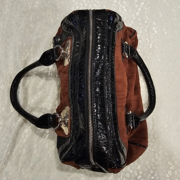 VGUC - Vintage Guess Handbag - JS style, Burgandy - Picture 5 of 16